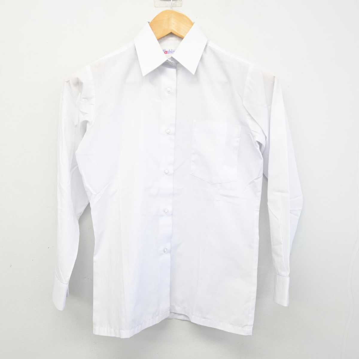 【中古】茨城県 つくば工科高等学校 女子制服 2点 (シャツ・スカート) sf078411