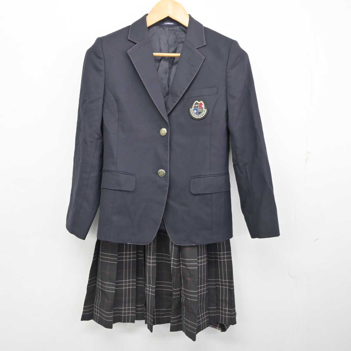 【中古】東京都 小金井市立南中学校 女子制服 2点 (ブレザー・スカート) sf078412