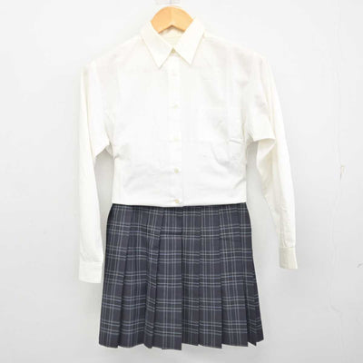 【中古】東京都 荻窪高等学校 女子制服 4点 (ブレザー・シャツ・スカート) sf078415