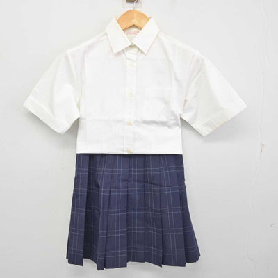 【中古】東京都 荻窪高等学校 女子制服 2点 (シャツ・スカート) sf078416