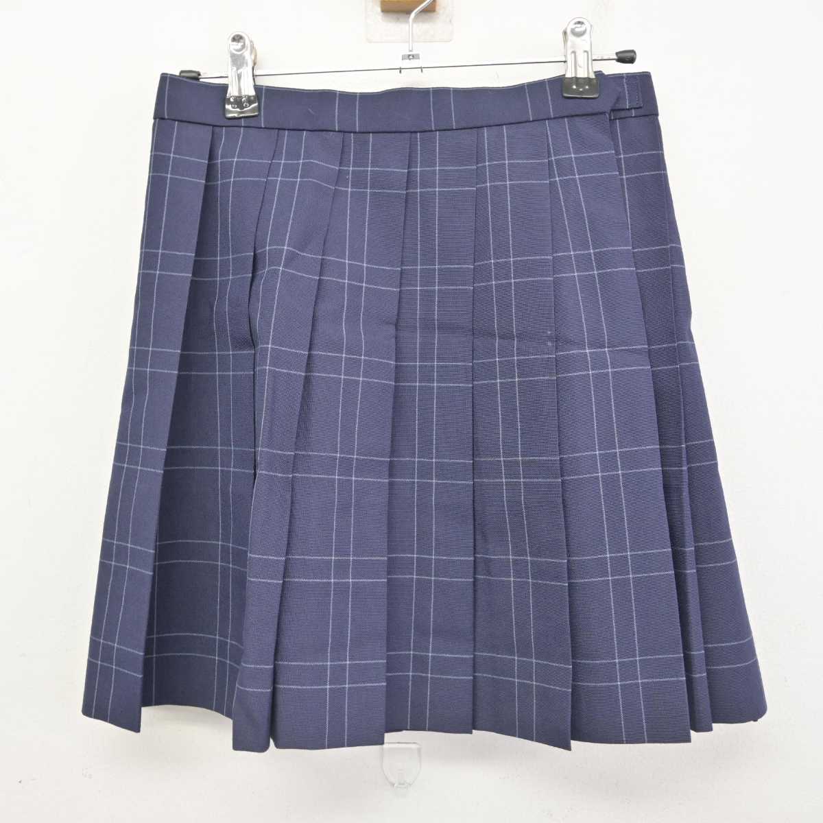 【中古】東京都 荻窪高等学校 女子制服 2点 (シャツ・スカート) sf078416