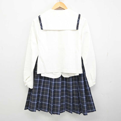 【中古】福井県 仁愛女子高等学校/旧制服 女子制服 2点 (セーラー服・スカート) sf078420