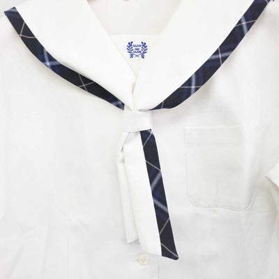 【中古】福井県 仁愛女子高等学校/旧制服 女子制服 2点 (セーラー服・スカート) sf078420