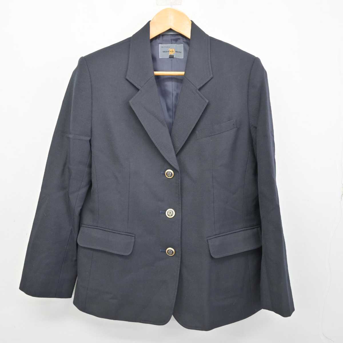 【中古】埼玉県 上青木中学校 女子制服 3点 (ブレザー・スカート) sf078432