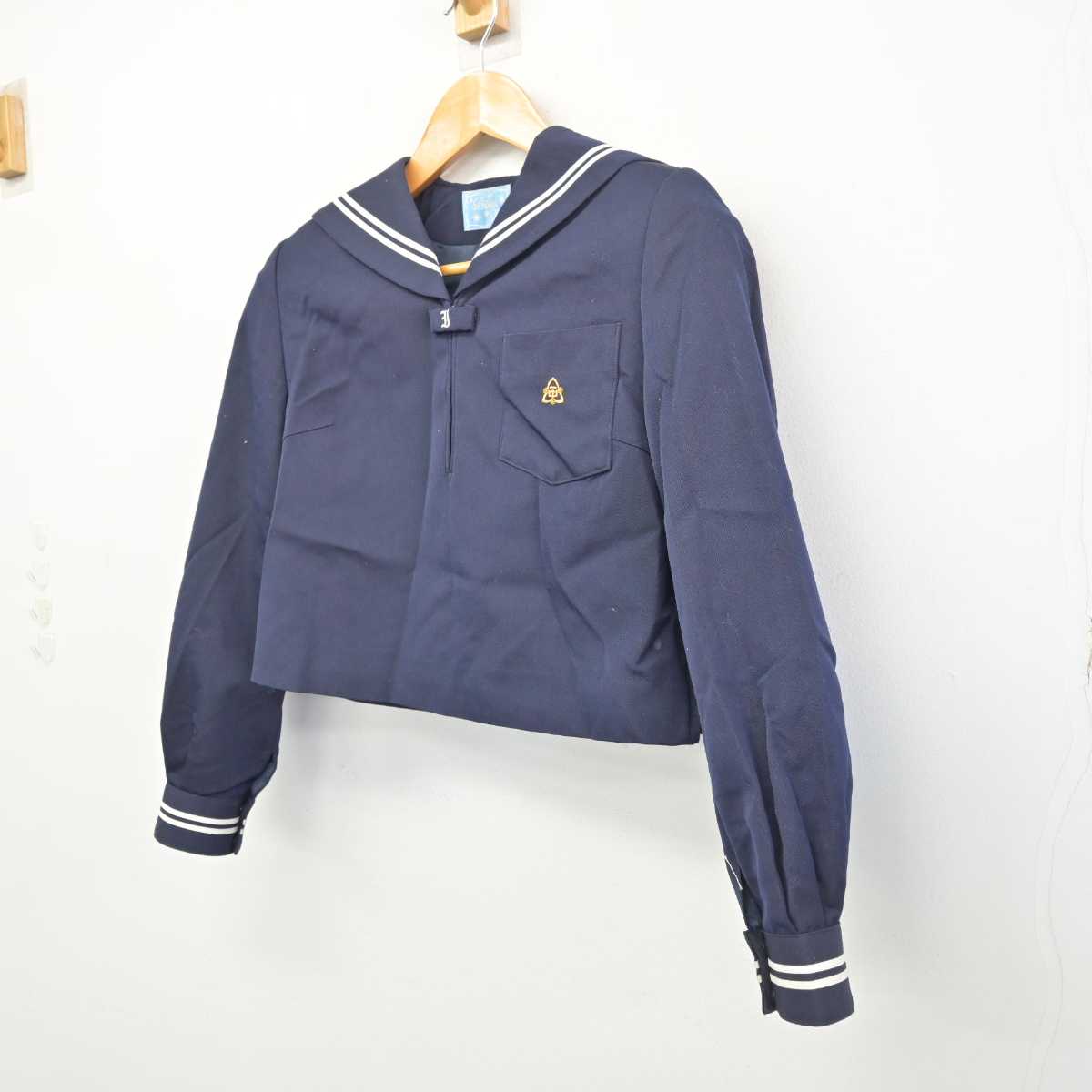 【中古】高知県 一宮中学校 女子制服 1点 (セーラー服) sf078442