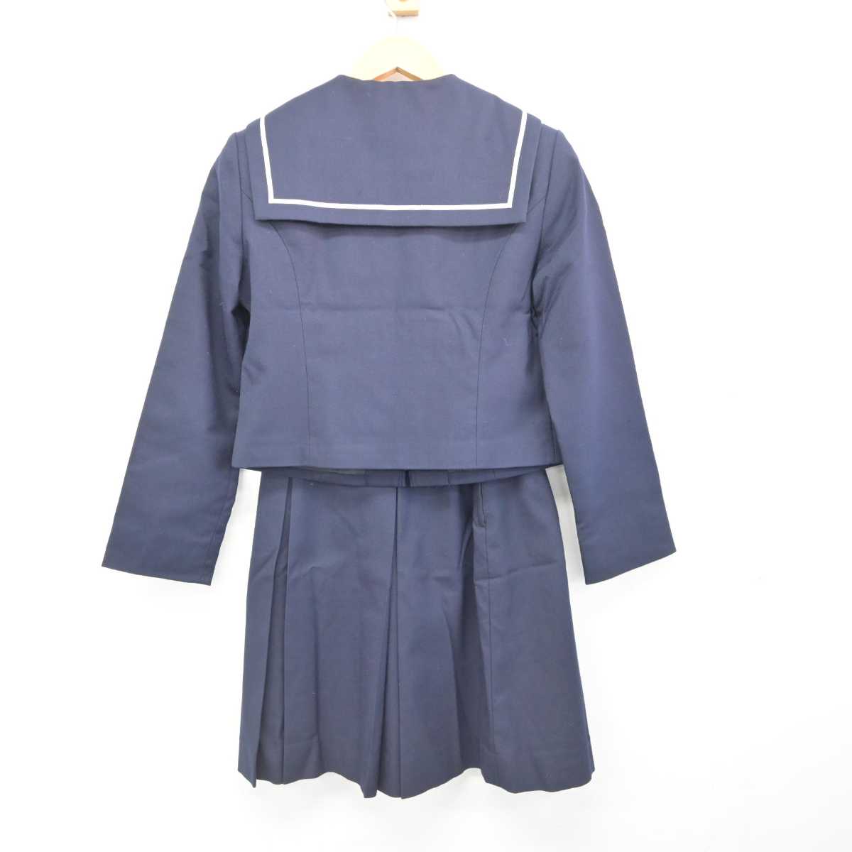 【中古】宮城県 五橋中学校 女子制服 3点 (セーラー服・スカート) sf078443