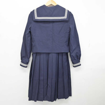 【中古】茨城県 常北中学校 女子制服 3点 (セーラー服・ジャンパースカート) sf078445