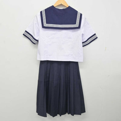 【中古】茨城県 常北中学校 女子制服 2点 (セーラー服・スカート) sf078446