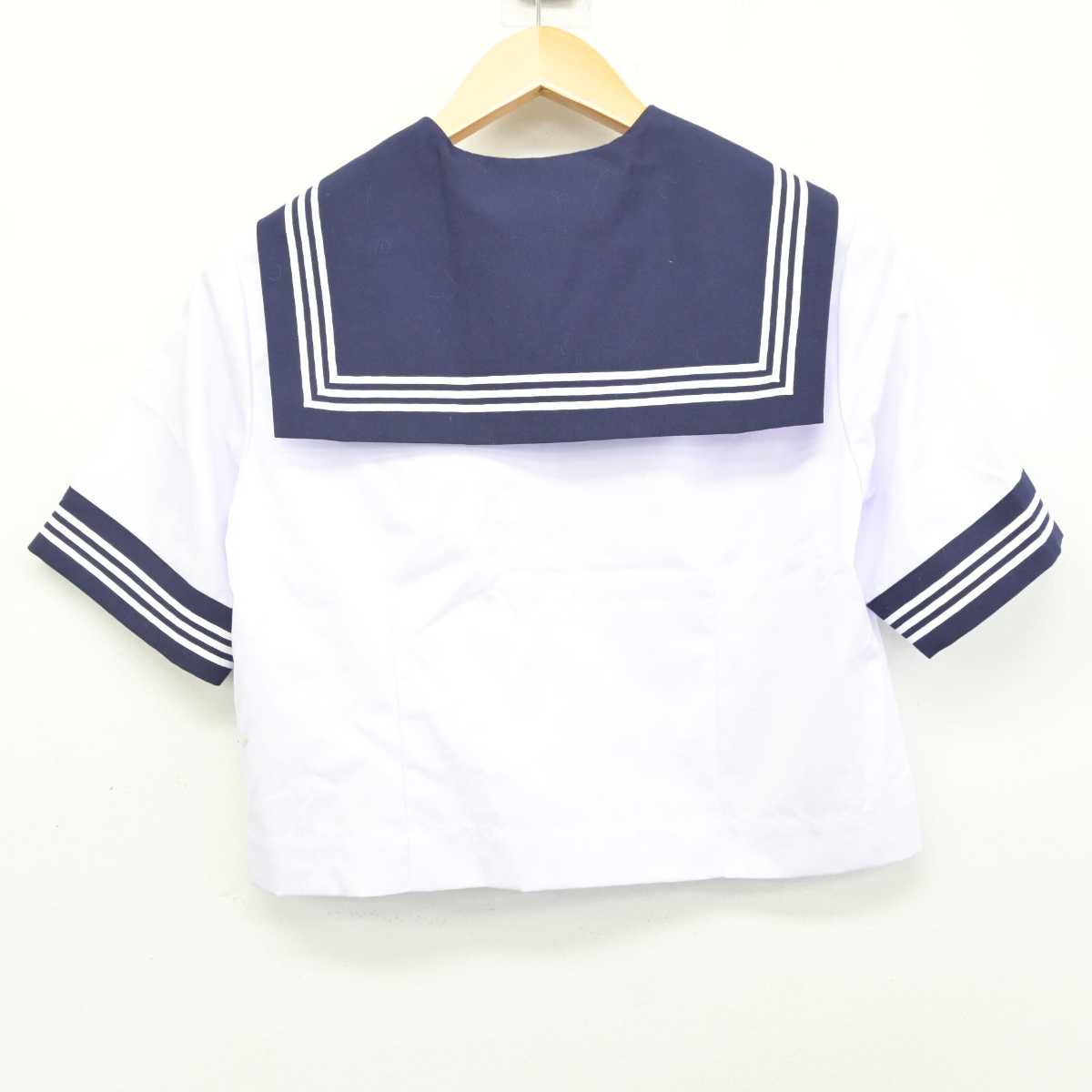 【中古】茨城県 常北中学校 女子制服 2点 (セーラー服) sf078447