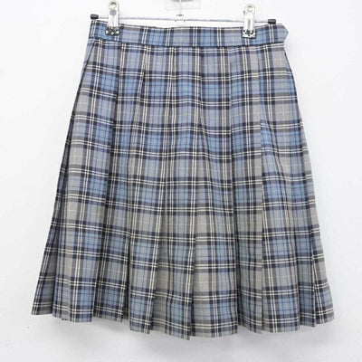 【中古】東京都 千早高等学校 女子制服 3点 (ニットベスト・シャツ・スカート) sf078449