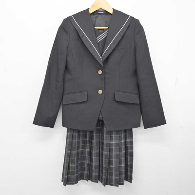 【中古】神奈川県 横浜高等学校 女子制服 2点 (ブレザー・スカート) sf078456