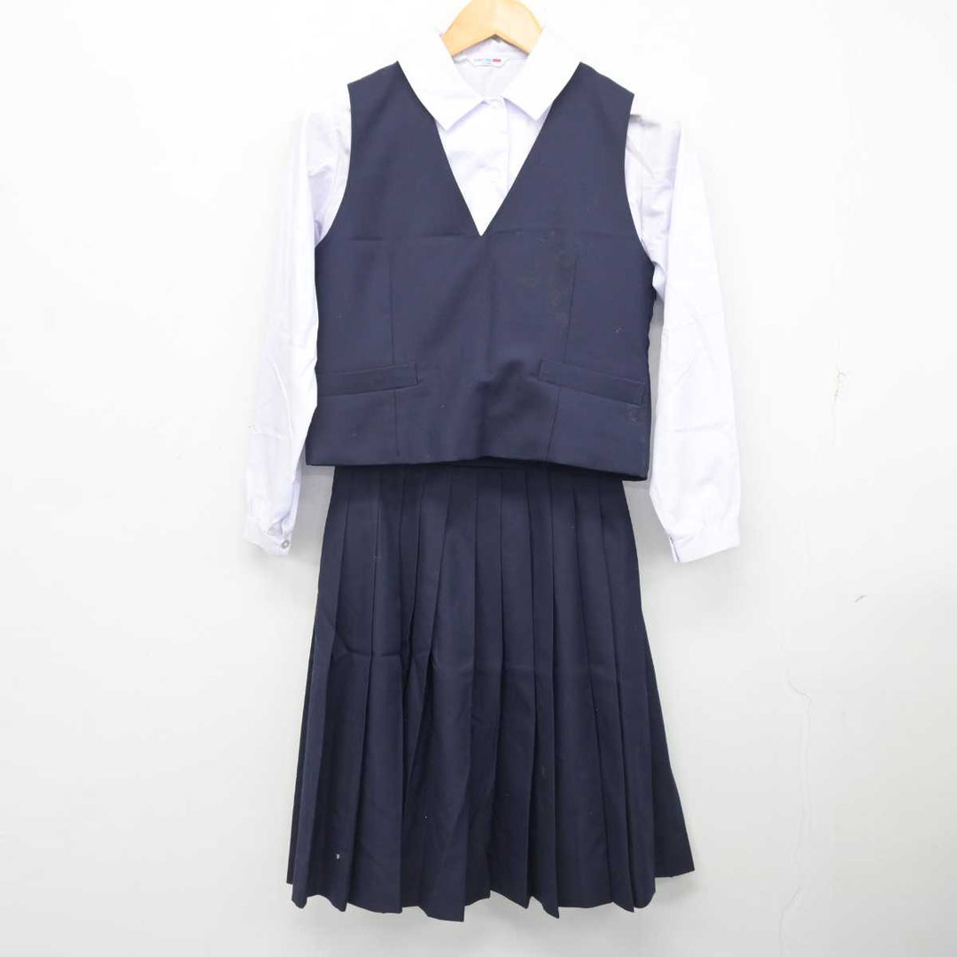 【中古】埼玉県 原市中学校 女子制服 4点 (ブレザー・ベスト・シャツ・スカート) sf078461 | 中古制服通販パレイド