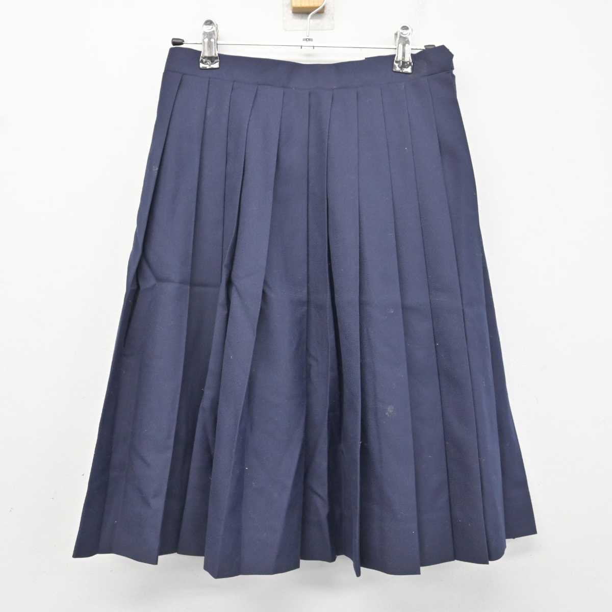 【中古】埼玉県 原市中学校 女子制服 4点 (ブレザー・ベスト・シャツ・スカート) sf078461