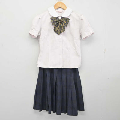 【中古】長崎県 長崎日本大学高等学校 女子制服 3点 (シャツ・スカート) sf078470