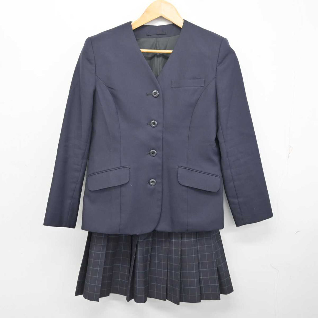 【中古】神奈川県 横浜立野高等学校 女子制服 4点 (ブレザー・スカート・スカート) sf078471