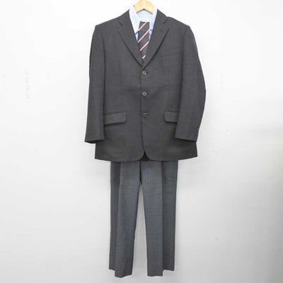 【中古】千葉県 流山おおたかの森高等学校 男子制服 4点 (ブレザー・シャツ・ズボン) sf078477