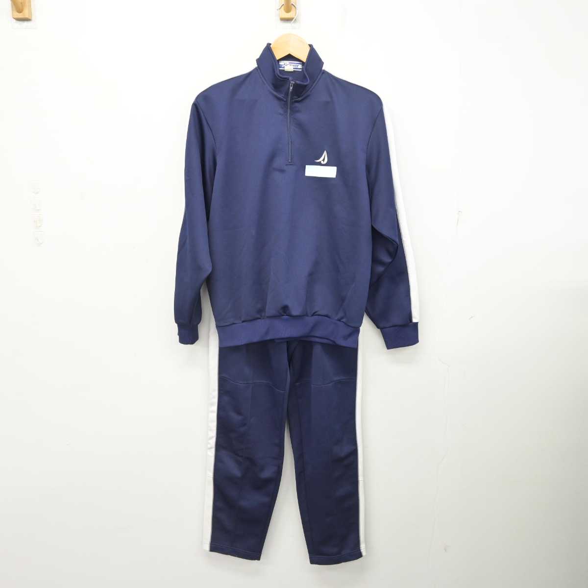 【中古】神奈川県 湘南学院高等学校 女子制服 2点 (ジャージ 上・ジャージ 下) sf078485