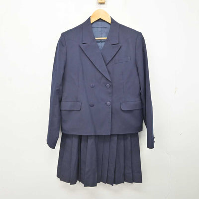 【中古】千葉県 船橋高等学校 女子制服 3点 (ブレザー・ベスト・スカート) sf078486