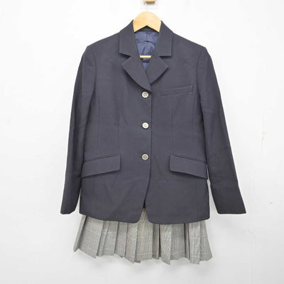 【中古】埼玉県 淑徳与野中学校・高等学校 女子制服 2点 (ブレザー・スカート) sf078491