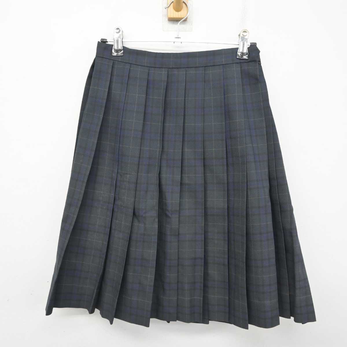 【中古】京都府 嵯峨野高等学校 女子制服 4点 (ブレザー・シャツ・スカート) sf078493