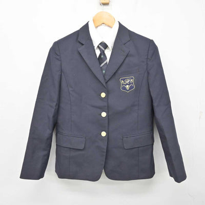 【中古】神奈川県 白鵬女子高等学校 女子制服 4点 (ブレザー・シャツ) sf078522