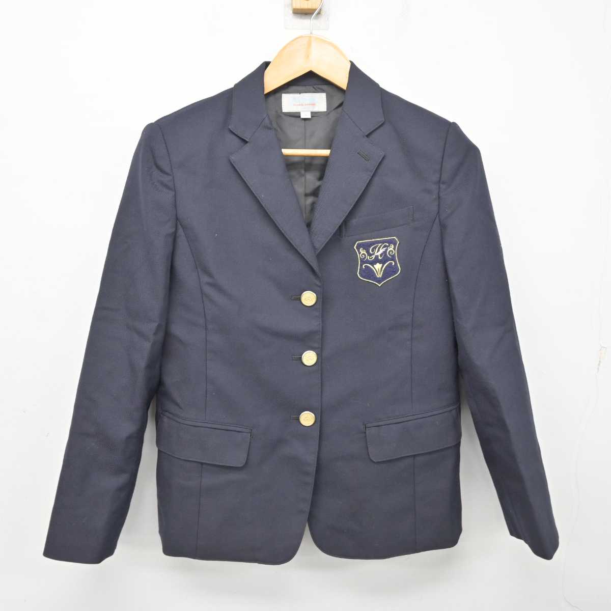 【中古】神奈川県 白鵬女子高等学校 女子制服 4点 (ブレザー・シャツ) sf078522