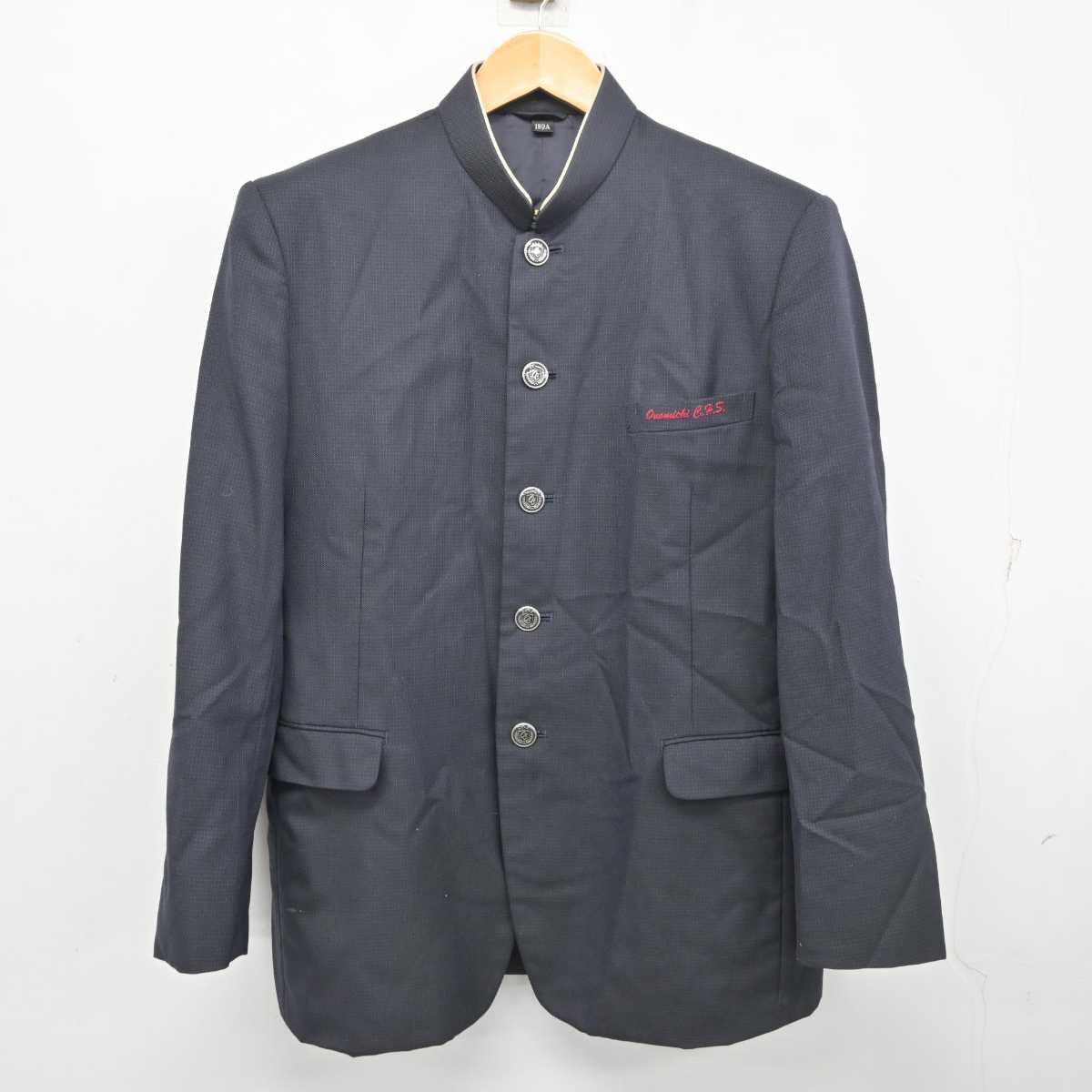 【中古】広島県 尾道商業高等学校 男子制服 1点 (学ラン) sf078529