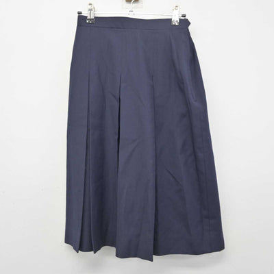 【中古】茨城県 土浦第三中学校 女子制服 2点 (ベスト・スカート) sf078534