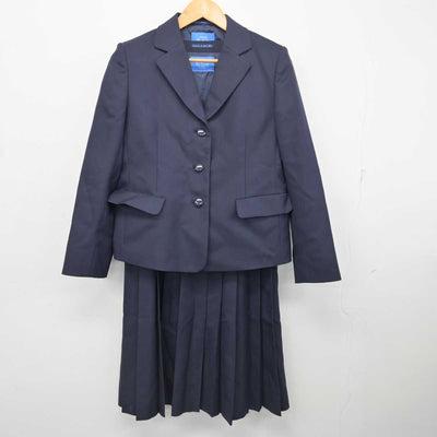 【中古】茨城県 土浦第二高等学校 女子制服 2点 (ブレザー・ジャンパースカート) sf078535