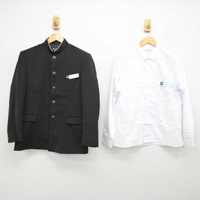 【中古】徳島県 藍住中学校 男子制服 3点 (学ラン・シャツ・ズボン) sf078538