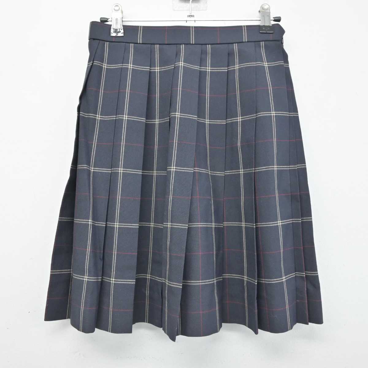 【中古】東京都 駒澤大学高等学校 女子制服 3点 (シャツ・スカート) sf078561