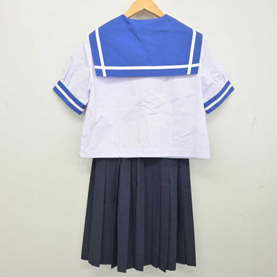 【中古】福島県 植田中学校 女子制服 2点 (セーラー服・スカート) sf078566