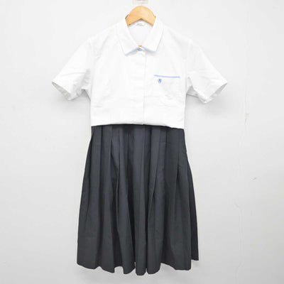 【中古】静岡県 遠江総合高等学校 女子制服 2点 (シャツ・スカート) sf078568