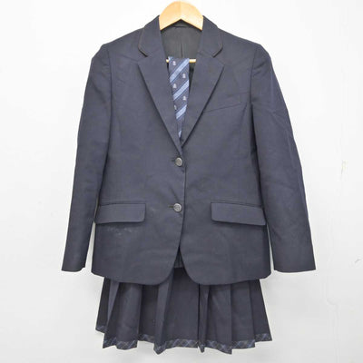 【中古】東京都 大山高等学校 女子制服 3点 (ブレザー・スカート) sf078571