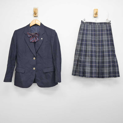 【中古】東京都 上板橋第二中学校 女子制服 4点 (ブレザー・スカート) sf078573