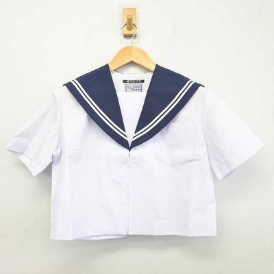 【中古】愛知県 横須賀中学校 女子制服 2点 (セーラー服・セーラー服) sf078586