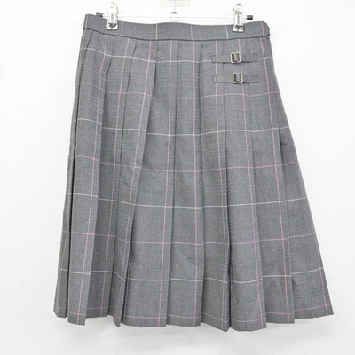 【中古】三重県 四日市メリノール学院高等学校 女子制服 2点 (ニットベスト・スカート) sf078611