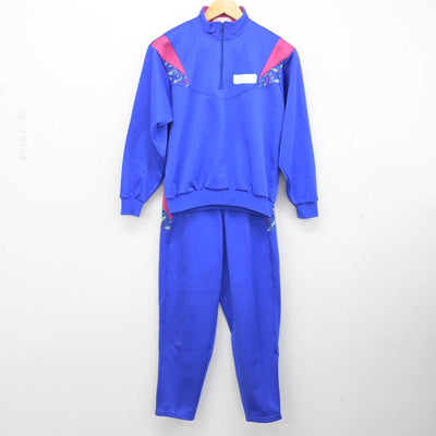 【中古】新潟県 城西中学校 女子制服 2点 (ジャージ 上・ジャージ 下) sf078614