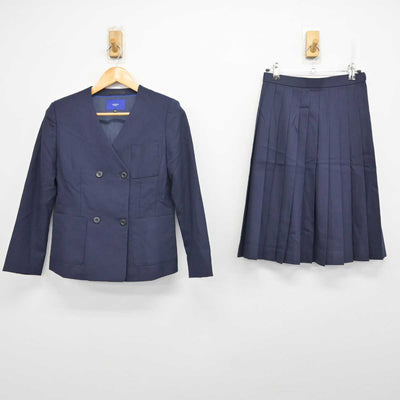 【中古】新潟県 城西中学校 女子制服 2点 (ブレザー・スカート) sf078616