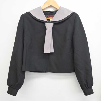 【中古】滋賀県 八日市高等学校 女子制服 3点 (セーラー服・スカート) sf078619