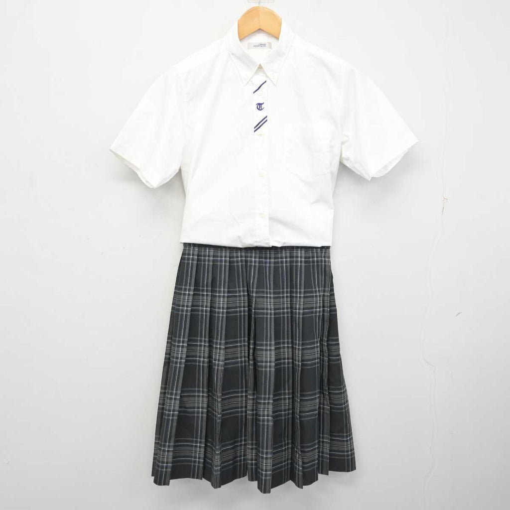 中古】茨城県 多賀高等学校 女子制服 2点 (シャツ・スカート) sf078624 | 中古制服通販パレイド