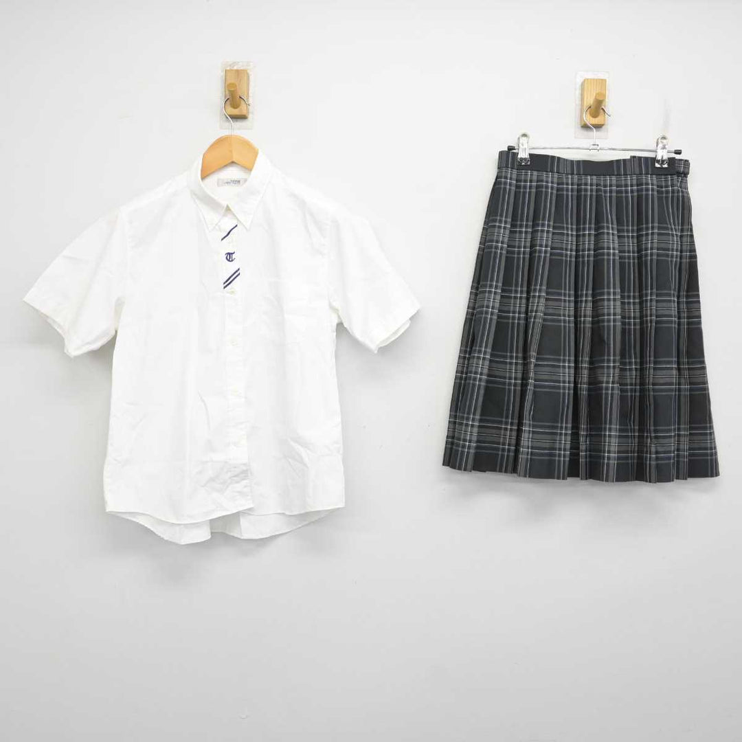 中古】茨城県 多賀高等学校 女子制服 2点 (シャツ・スカート) sf078624 | 中古制服通販パレイド