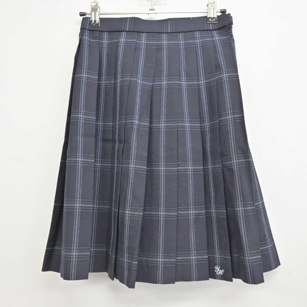 【中古】東京都 雪谷高等学校 女子制服 2点 (スカート・スカート) sf078631