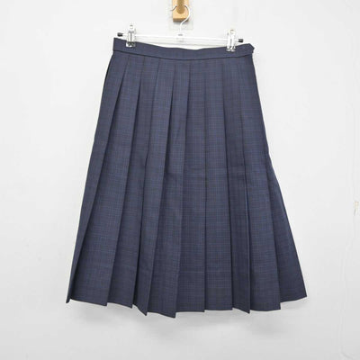 【中古】福岡県 福岡市内中学校標準服 女子制服 2点 (シャツ・スカート) sf078639