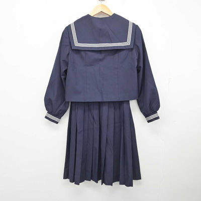 【中古】千葉県 君津中学校 女子制服 2点 (セーラー服・スカート) sf078663