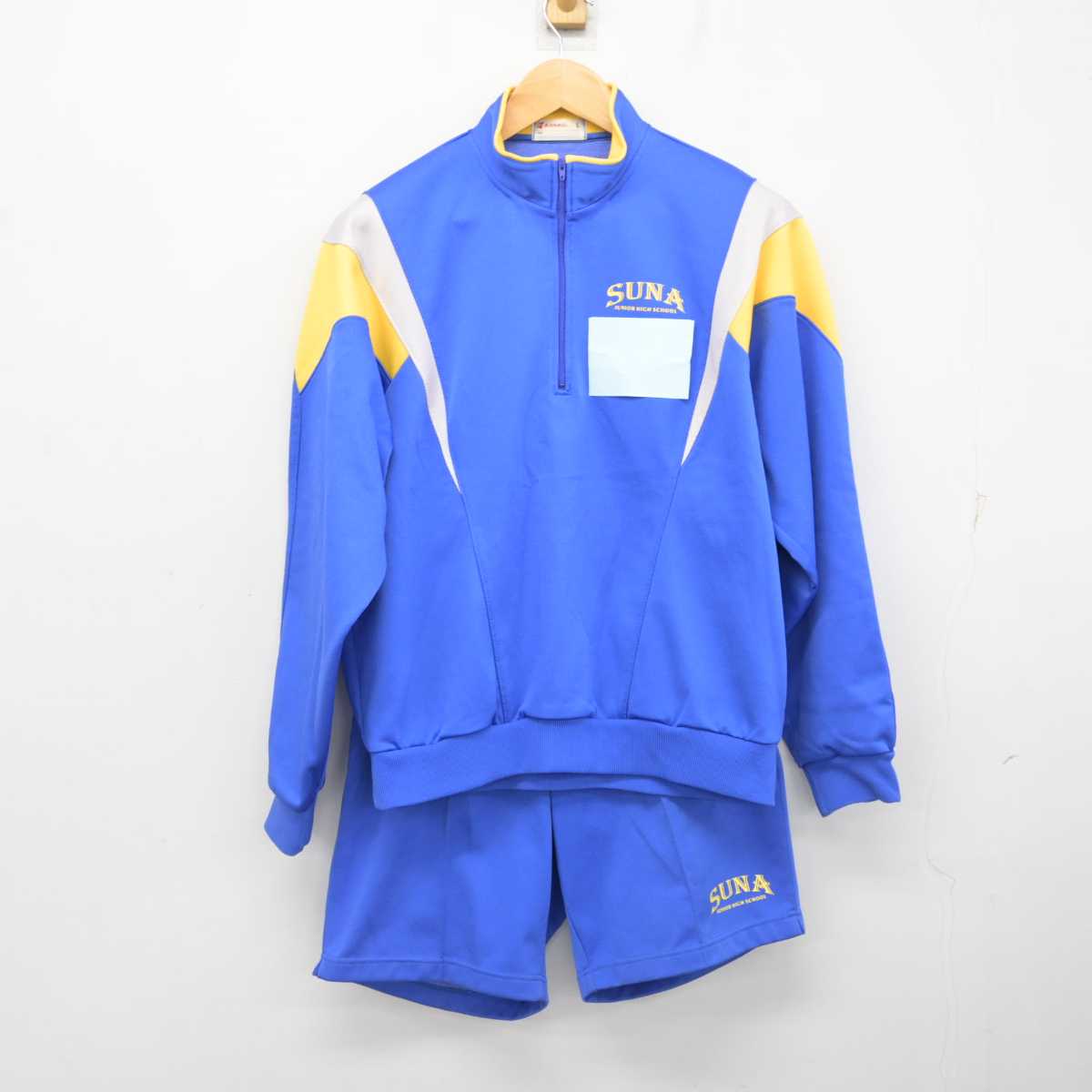 【中古】埼玉県 砂中学校 女子制服 2点 (ジャージ 上・体操服 下) sf078666