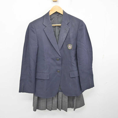 【中古】滋賀県 豊日中学校 女子制服 2点 (ブレザー・スカート) sf078683