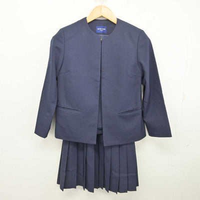 【中古】神奈川県 大和中学校 女子制服 3点 (ブレザー・ベスト・スカート) sf078685