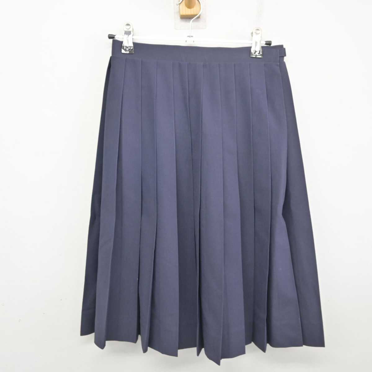 【中古】神奈川県 大和中学校 女子制服 2点 (ベスト・スカート) sf078688