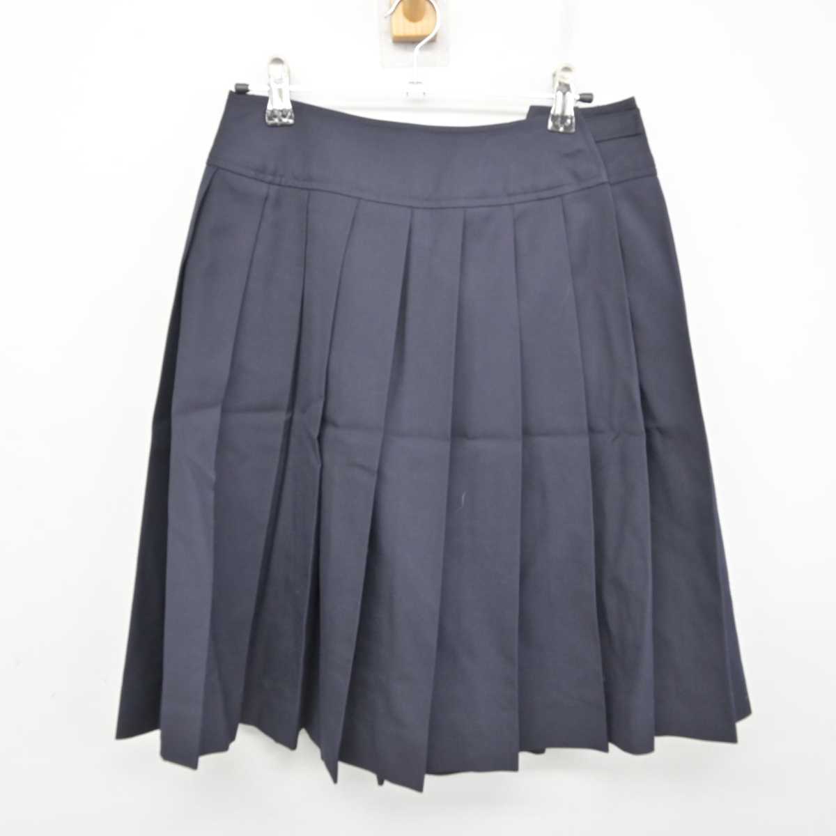 【中古】兵庫県 日ノ本学園高等学校 女子制服 4点 (ブレザー・ベスト・シャツ・スカート) sf078693